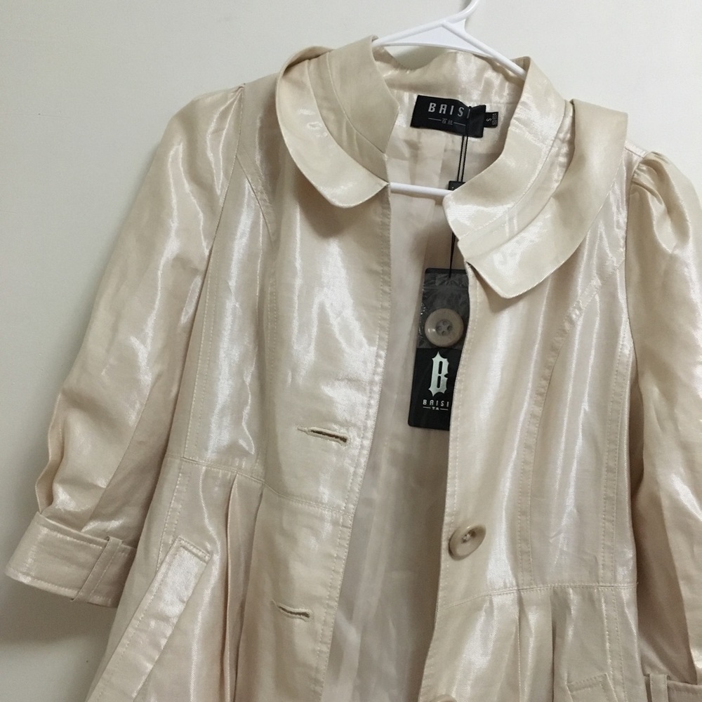 BAISI BEIGE COAT - Picture 2 of 8